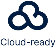 Logo of the LANCOM Management Cloud with "Cloud-ready" lettering