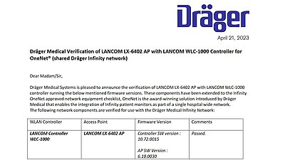 Dräger Verification