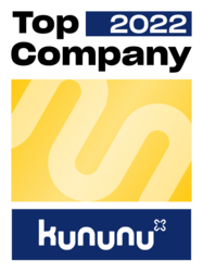 [Translate to English:] Kununu Top Company 2022