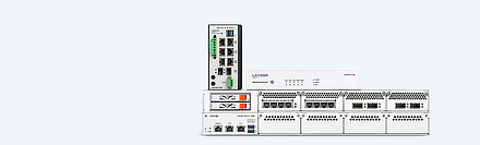 Collage of the LANCOM R&S®Unified Firewalls