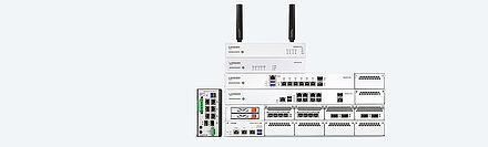 Collage of the LANCOM R&S®Unified Firewalls