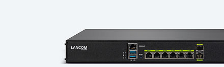 Collage of LANCOM Central Site Gateways and SD-WAN
