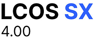 Logo of the LANCOM operating system LCOS SX 4.00