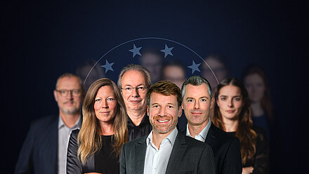 LANCOM management, founders and team, united for digital sovereignty in Europe.