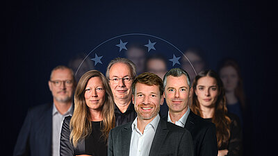 LANCOM management, founders and team, united for digital sovereignty in Europe.
