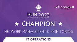 PUR IT-operations Award 2023 – Network management with top marks