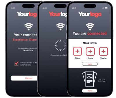 CloudWiFi app home page