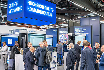 LANCOM booth at it-sa 2024