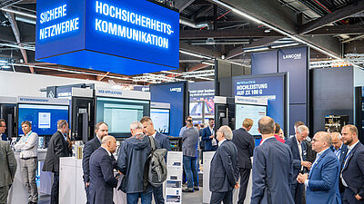 LANCOM booth at it-sa 2024