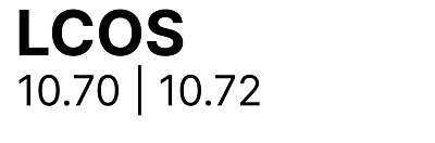Logo of the LANCOM operating system LCOS 10.70 | 10.72