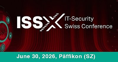 Banner for the ISSX IT Security Swiss Conference 2026