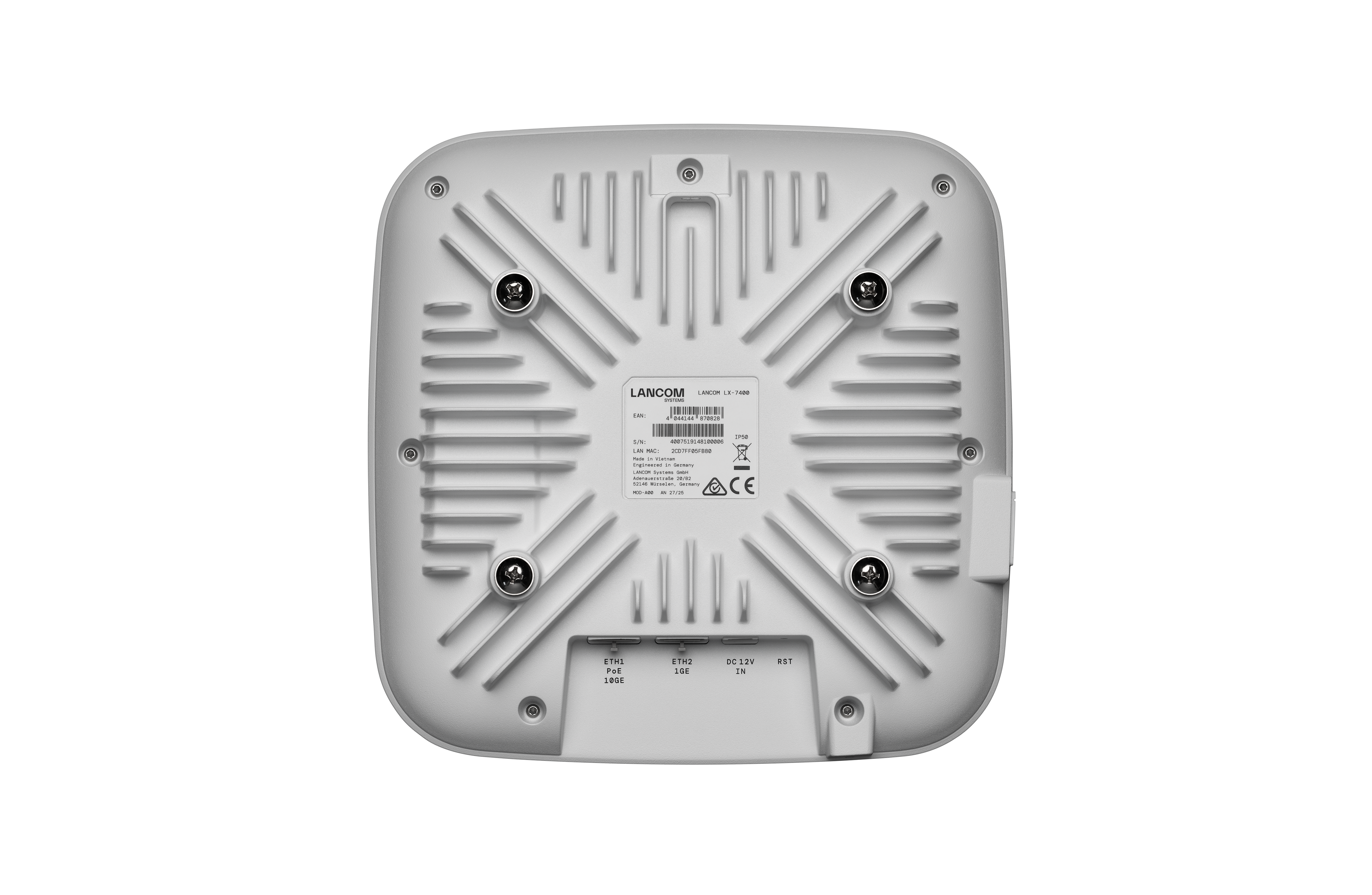 Product photo LANCOM LX-7400 rear view