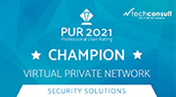 Logo zum PUR Award 2021 in der Kategorie „Virtual Private Network“
