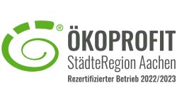 ÖKOPROFIT recertified company 2022/2023