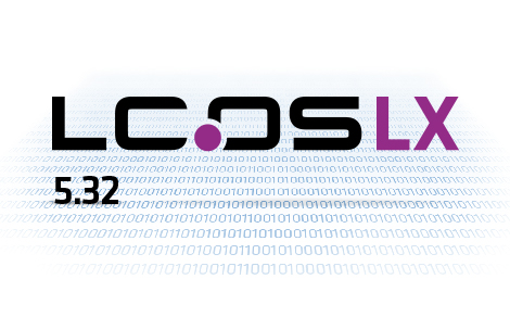 LANCOM operating system LCOS LX 5.32 LANCOM operating system logo LCOS LX 5.32