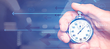 LANCOM Wi-Fi scheduling Picture of stop watch to signal LANCOM wi-fi scheduling feature