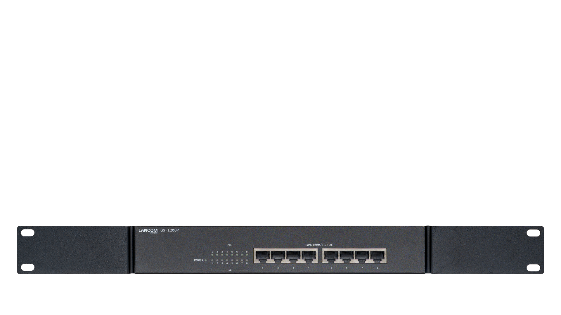 Product photo LANCOM GS-1208P incl. mounting brackets