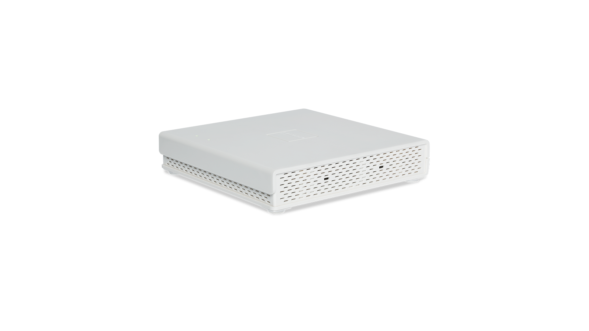 White square access point LANCOM LX-6500E side view