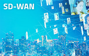 SD-WAN Visuael with telephoning employees