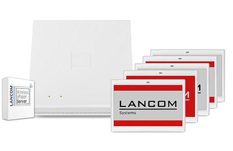 LANCOM Wireless ePaper Room Signage Set