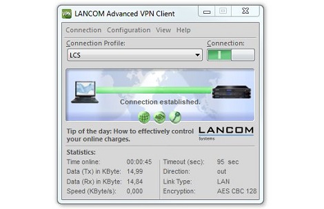LANCOM Advanced VPN Client Windows